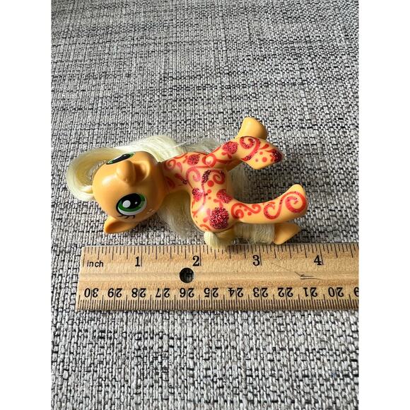 My Little Pony MLP Applejack Friendship is Magic Brushable 2016 Glitter - Picture 8 of 8